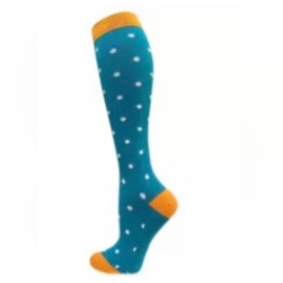 Compression socks sports athletic 🐞🐝🎶 Work fashion med WINTER 4 pair - Picture 2 of 5